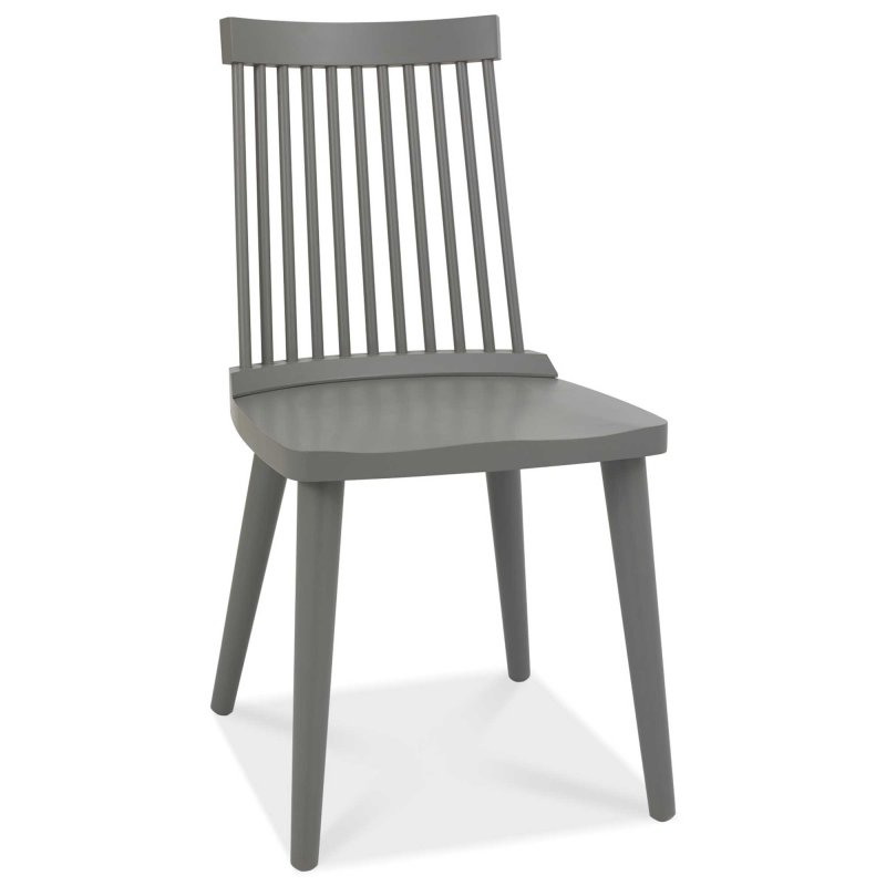Dansk Spindle Dining Chair Dark Grey
