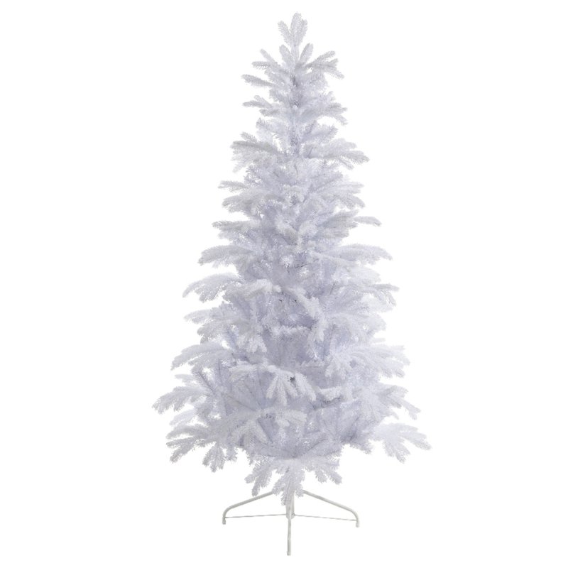 7ft/210cm Sunndal Fir Christmas Tree White