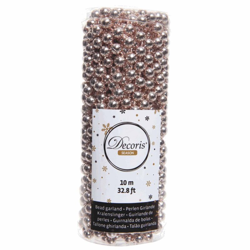 Bead Garland Blush Pink 32.8ft/1000cm