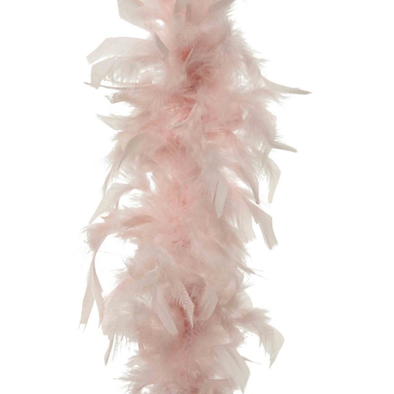 Decorative Feather Boa Blush Pink 5ft/150cm