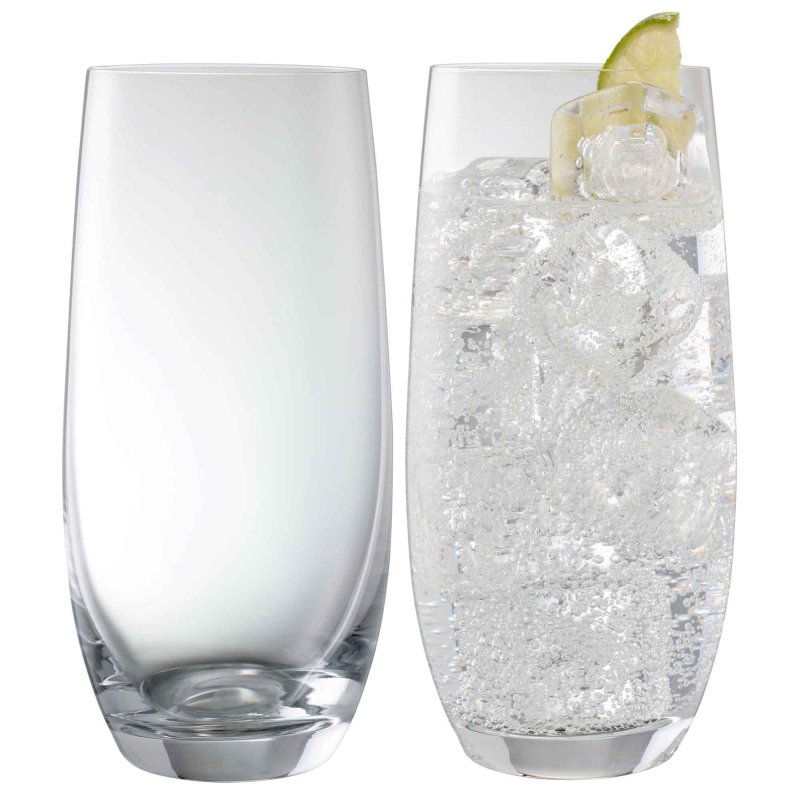 Galway Crystal Elegance Hi-Ball Glasses (Set of 2)