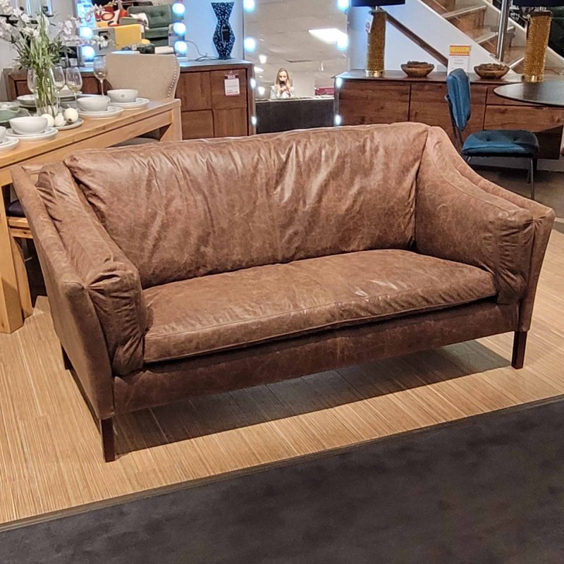 Gordona32 Seater Sofa Leather Espresso