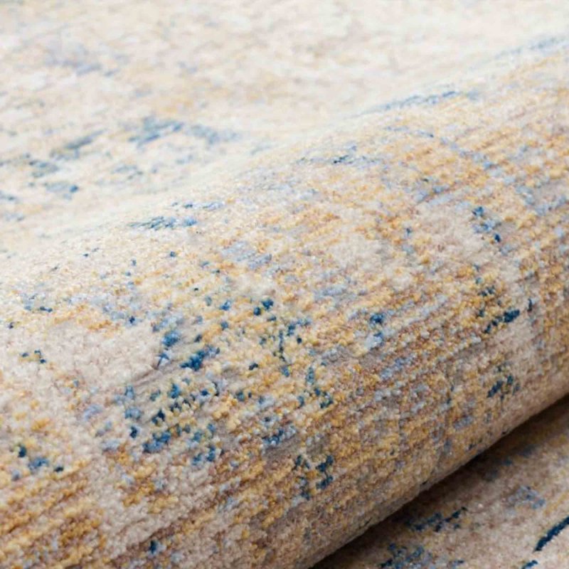 Essence 04 Rug 120cm x 170cm Gold & Teal