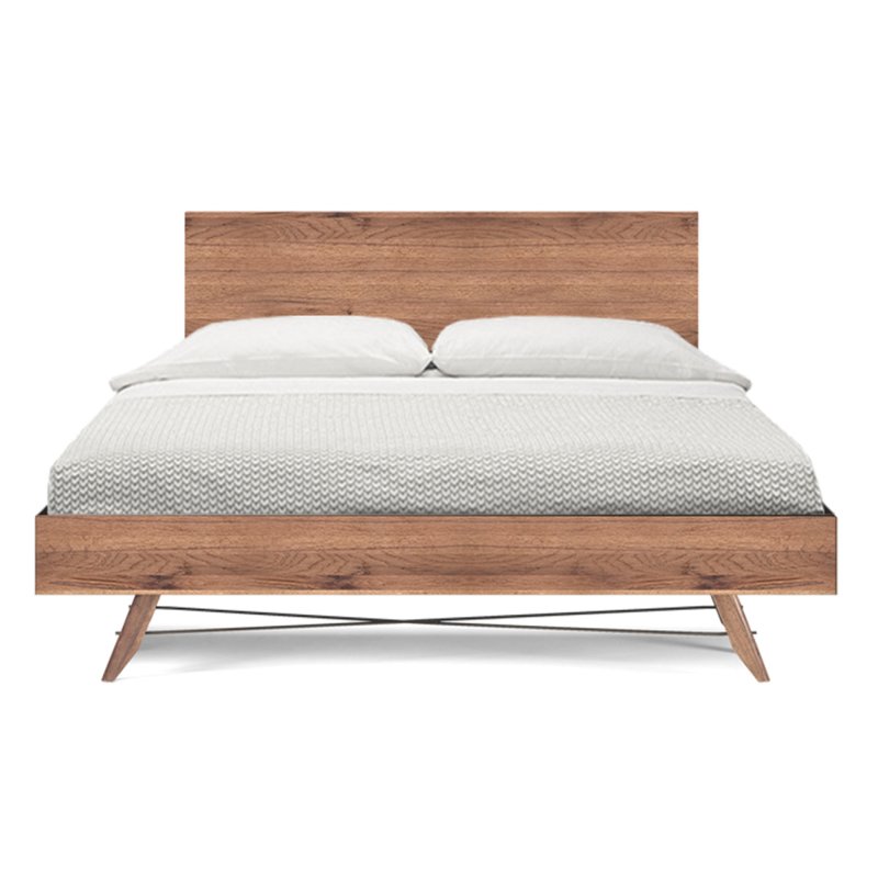 Roxy Double (135cm) Bedstead Rustic Oak