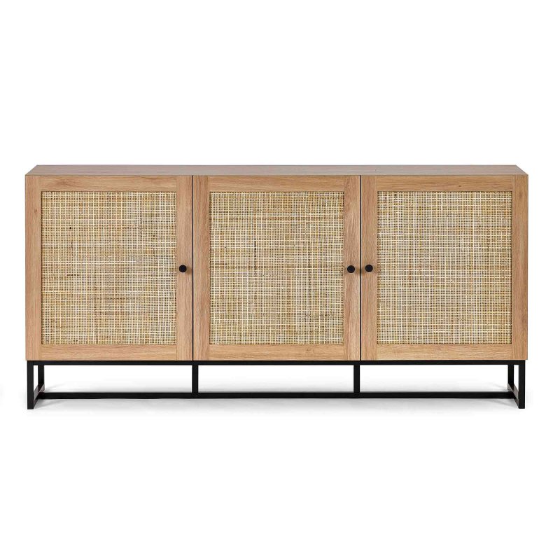 Calia 3 Door Sideboard Oak