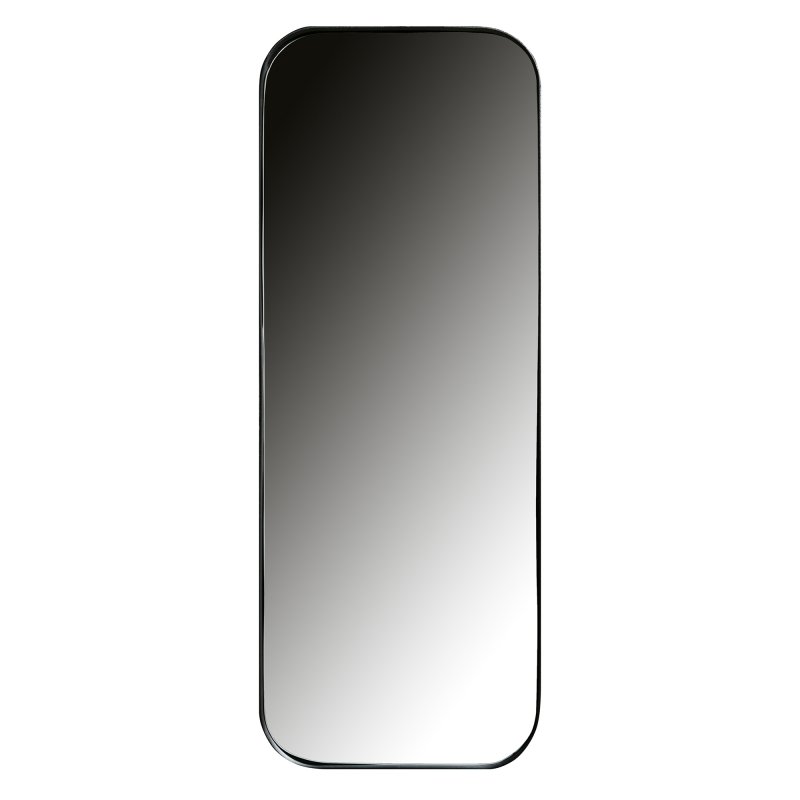 Doutzen Medium Wall Rectangular Mirror Metal Black