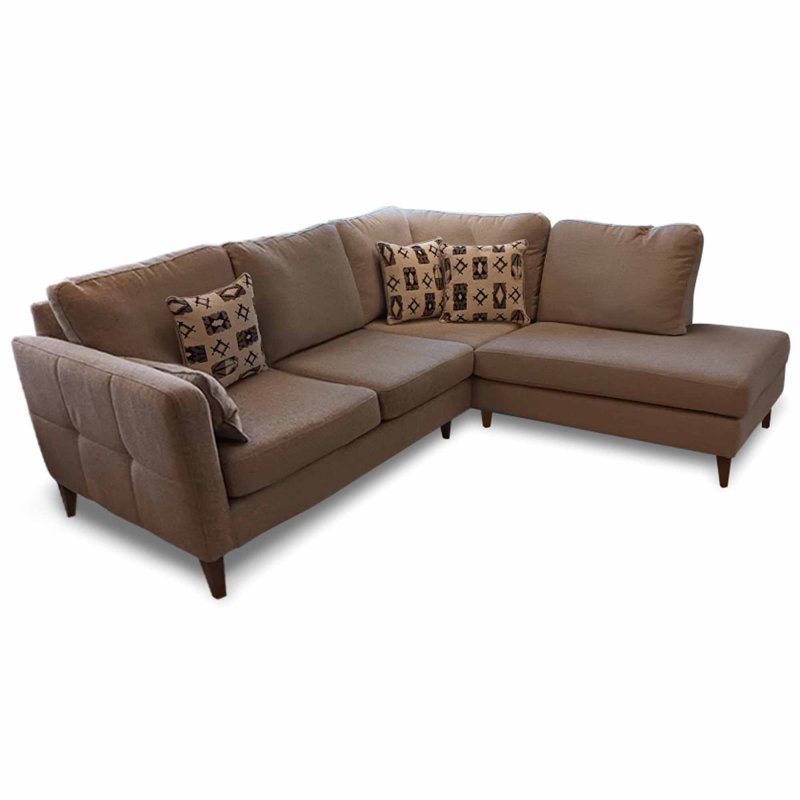 Mirepoix 3 + Corner Sofa With Chaise RHF Fabric B