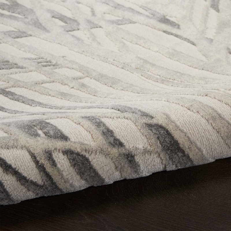 Rustic Textures 17 Rug 282cm x 389cm Ivory & Grey