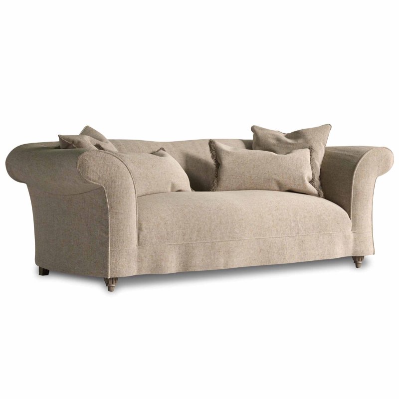 Tetrad Alice 3 Seater Sofa With Removable Covers & 4 Scatter Cushions Fabric 2
