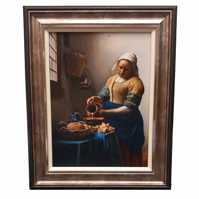 Camelot The Milkmaid 50cm x 61cm Picture Bronze Frame