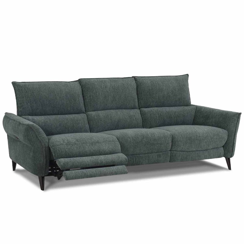 Panarea Electric Reclining 3.5 Seater Sofa With USB Port Fabric 20