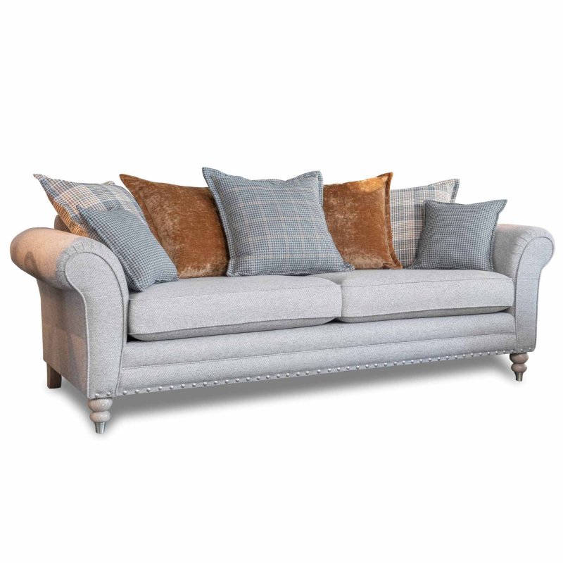 Granville 4 Seater Scatter Back Sofa Fabric B