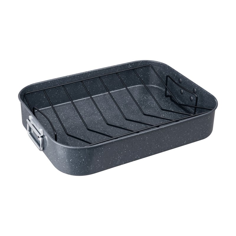 Denby Quantanium Finish Non Stick Roasting Tray With Rack 41.6cm x 31.8cm