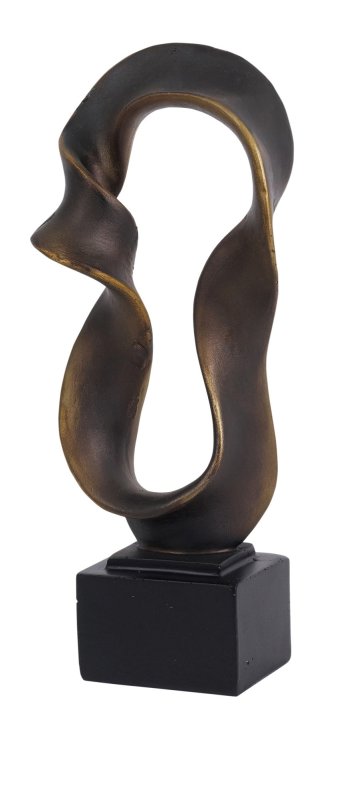 Mindy Brownes Abstract Small Decorative Sculpture 1 Brown