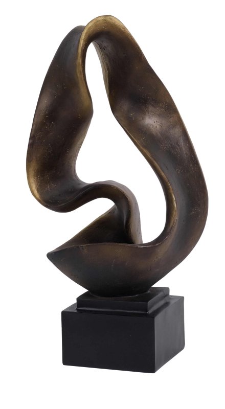 Mindy Brownes Abstract Large Decorative Sculpture 2 Brown