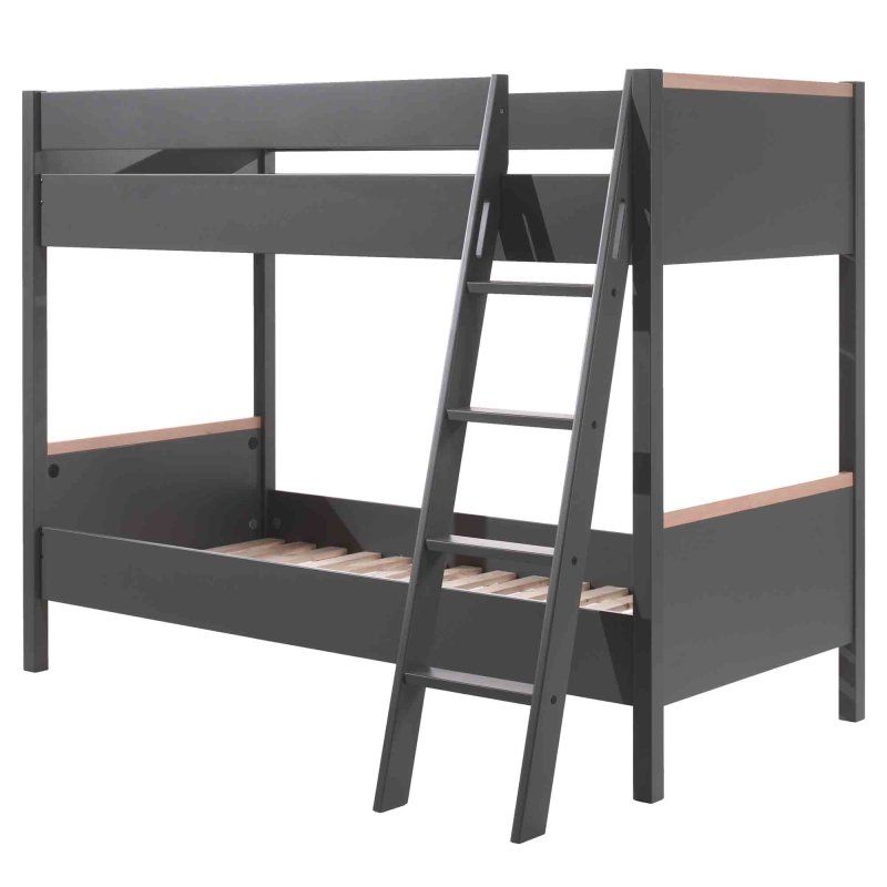 Vipack London Bunk Bed Anthracite