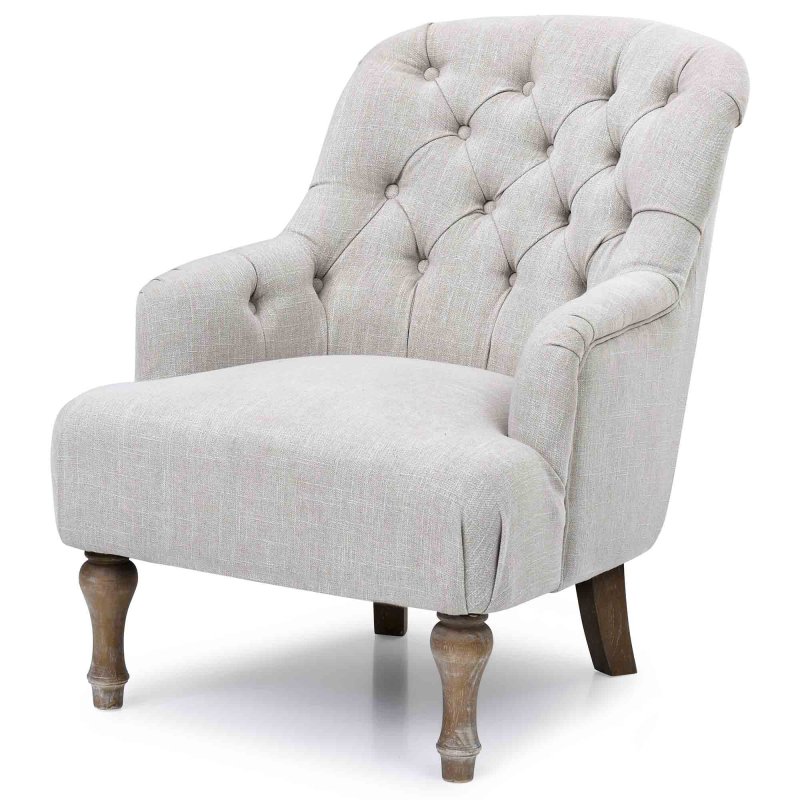 Bianca Armchair Fabric Cream