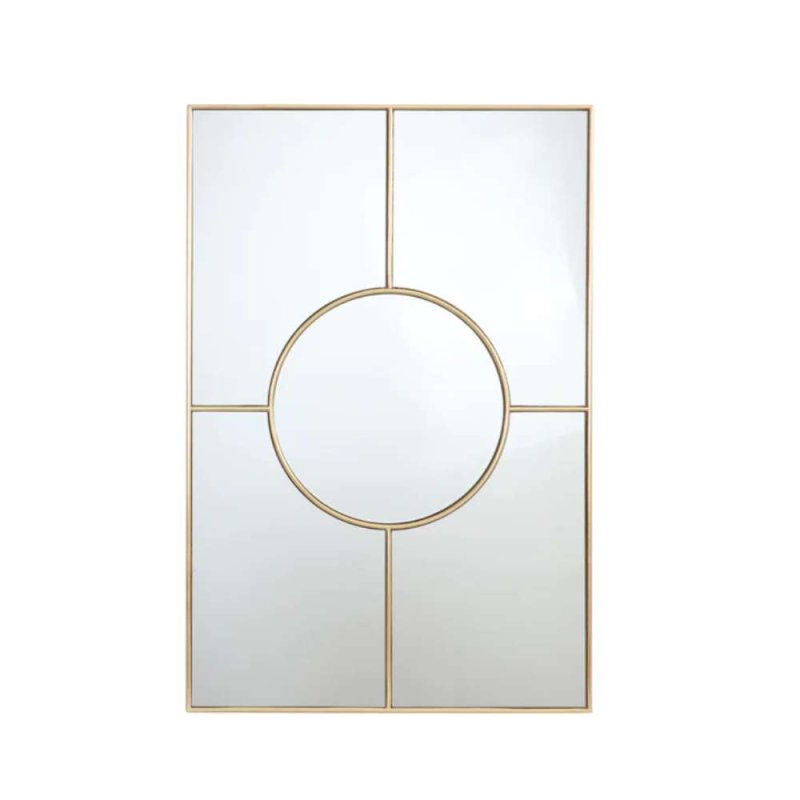 Mindy Brownes Nadine Mirror with Gold Frames 
