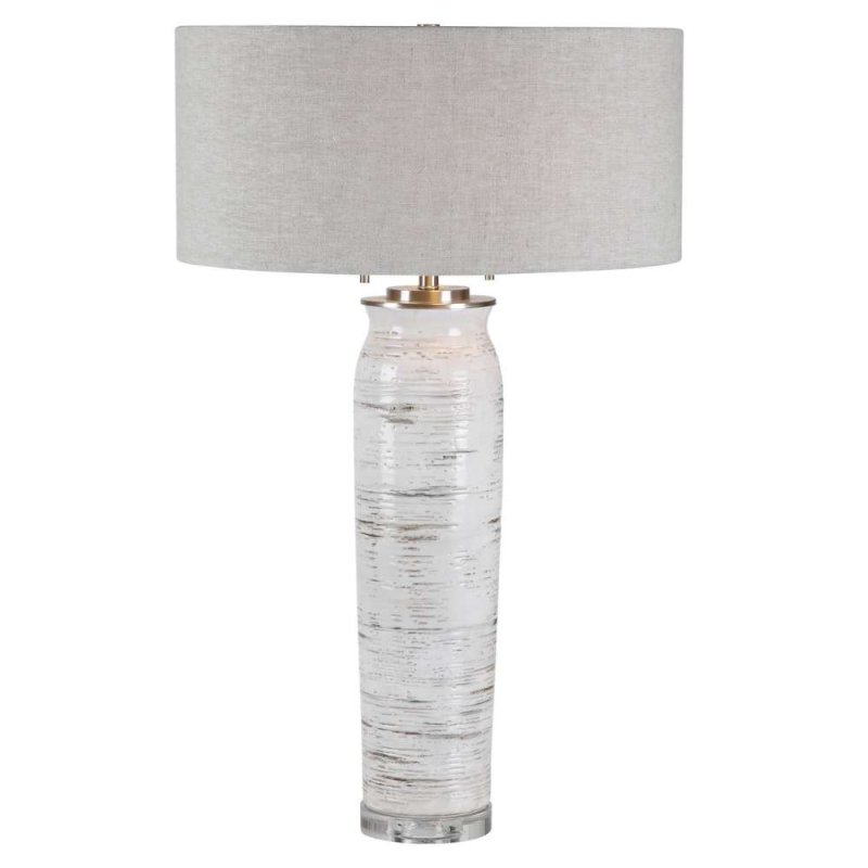 Mindy Brownes Lenta Table Lamp White Base & Shade