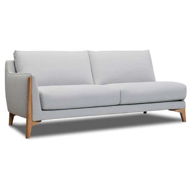 Almere Modular 3 Seater Sofa With 2 Seat Cushions Arm LHF Fabric 30