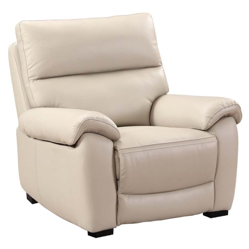 Girona Armchair Leather Chalk