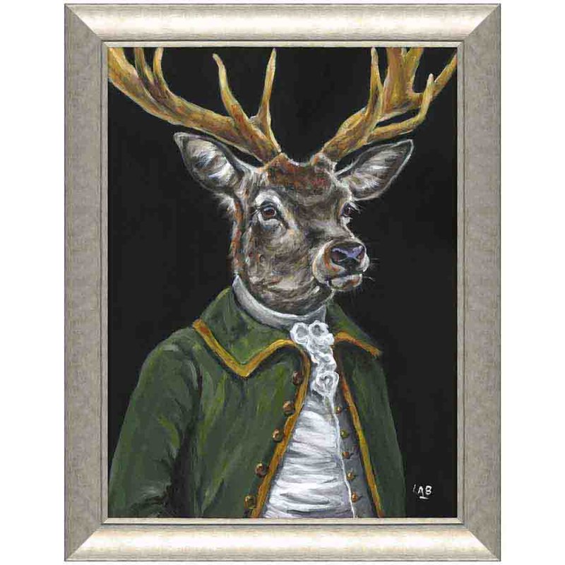 Artko Sir Lennox 72cm x 92cm Picture By Louise Brown With Silver Frame 