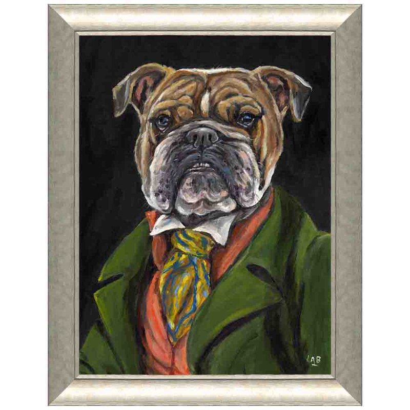 Artko Sir Harold 79cm x 92cm Picture By Louise Brown Champagne Frame