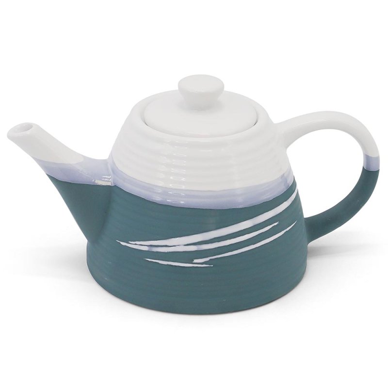 Paul Maloney Pottery Tea Pot Teal