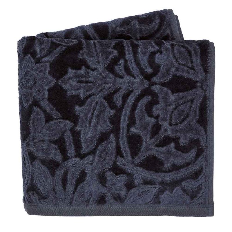 Morris & Co St James Bath Sheet Blue