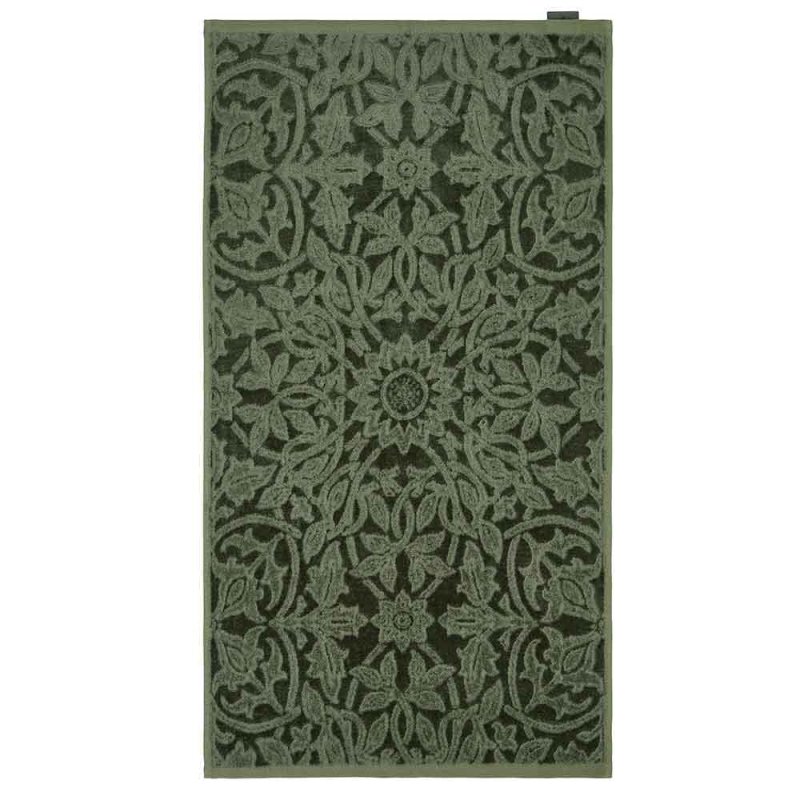 Morris & Co St James Hand Towel Green Flat