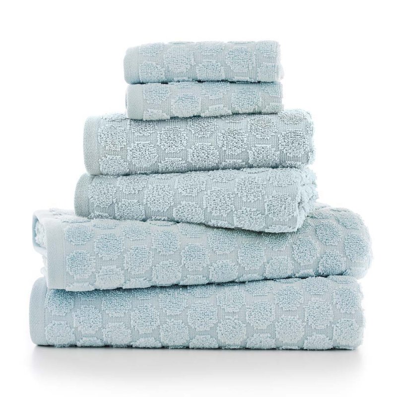 Deyongs Quik Dri Sierra Bath Towel Sky Blue