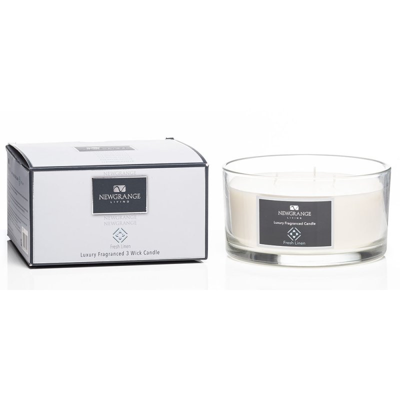 Newgrange Living Fresh Linen Luxury Candle