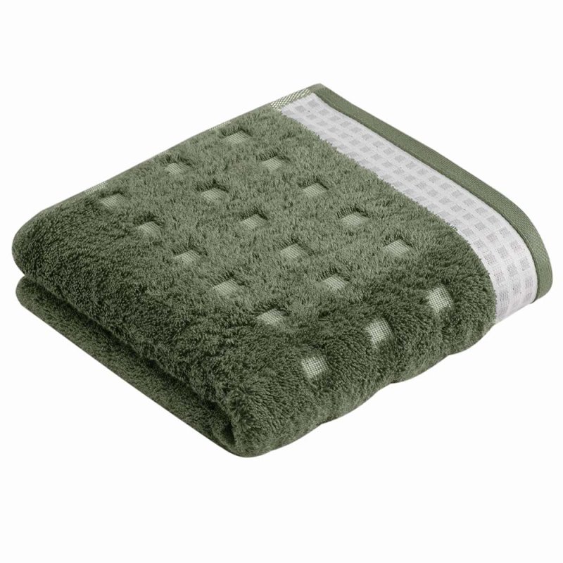 Vossen Country Feeling Bath Towel Mud Green 