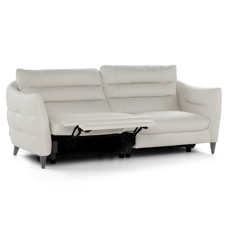 Calia Italia Murgia Electric Reclining 3 Seater Sofa Leather Category 15