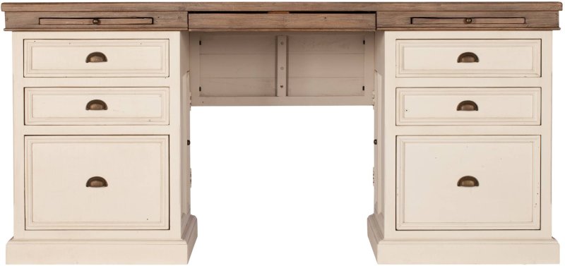 Cape Cod Painted Large Office Desk