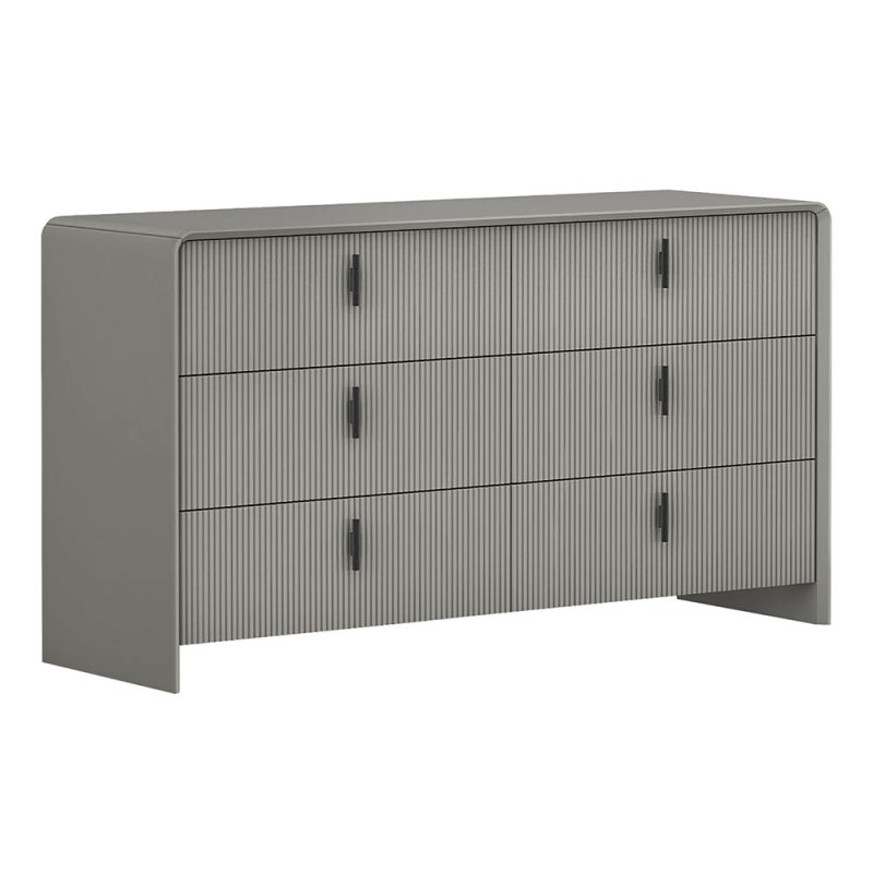 Cavelli 3 + 3 Drawer Chest Of Drawers Grey