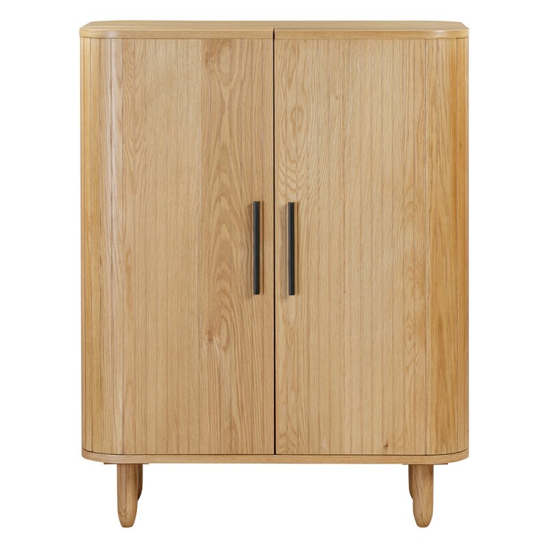 Vincent 2 Door Drinks Cabinet Oak