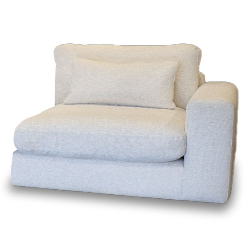 Langley Modular 1.5 Seater Arm on Right Fabric D