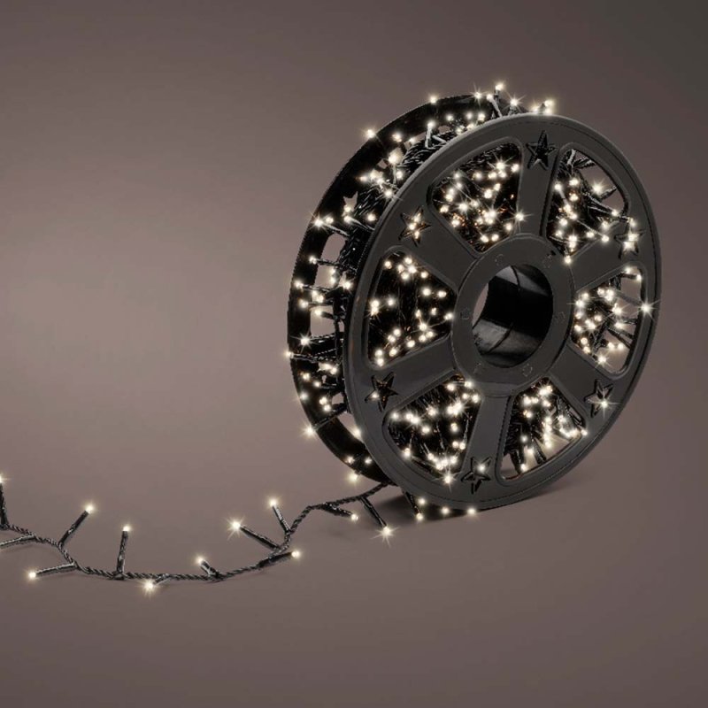 LED Compact Twinkle Lights 2400cm Warm White 