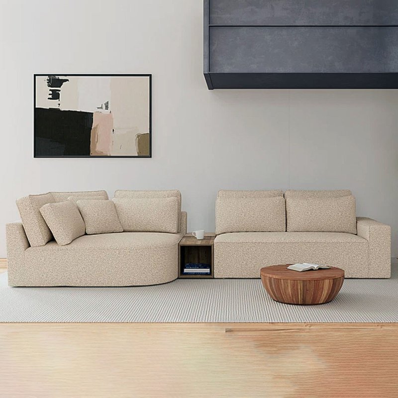 Belform Julian Modular Chaise Arm RHF Fabric Category Meubles