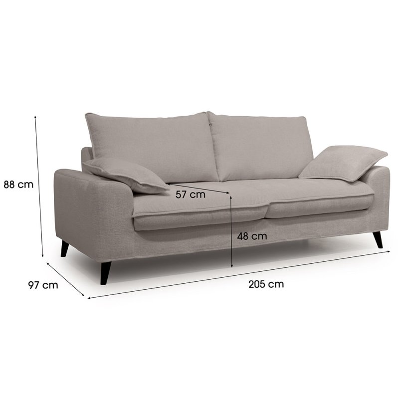 4 seater sofa with removable covers best sale