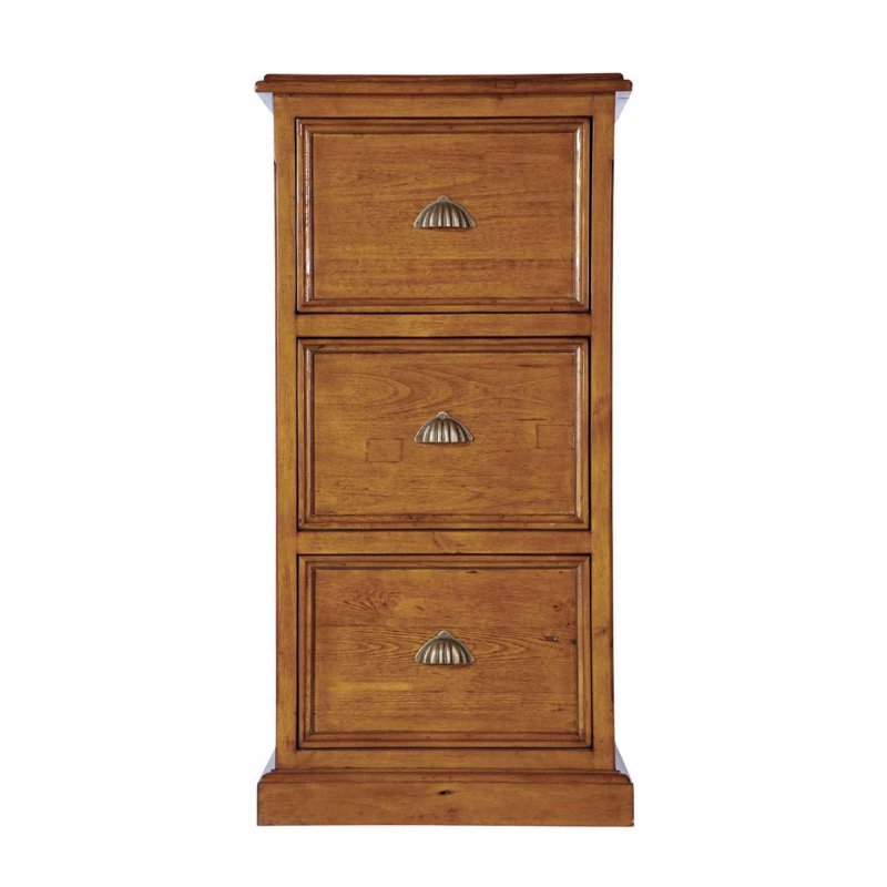 Sandani Reclaimed Timber 3 Drawer Filing Cabinet
