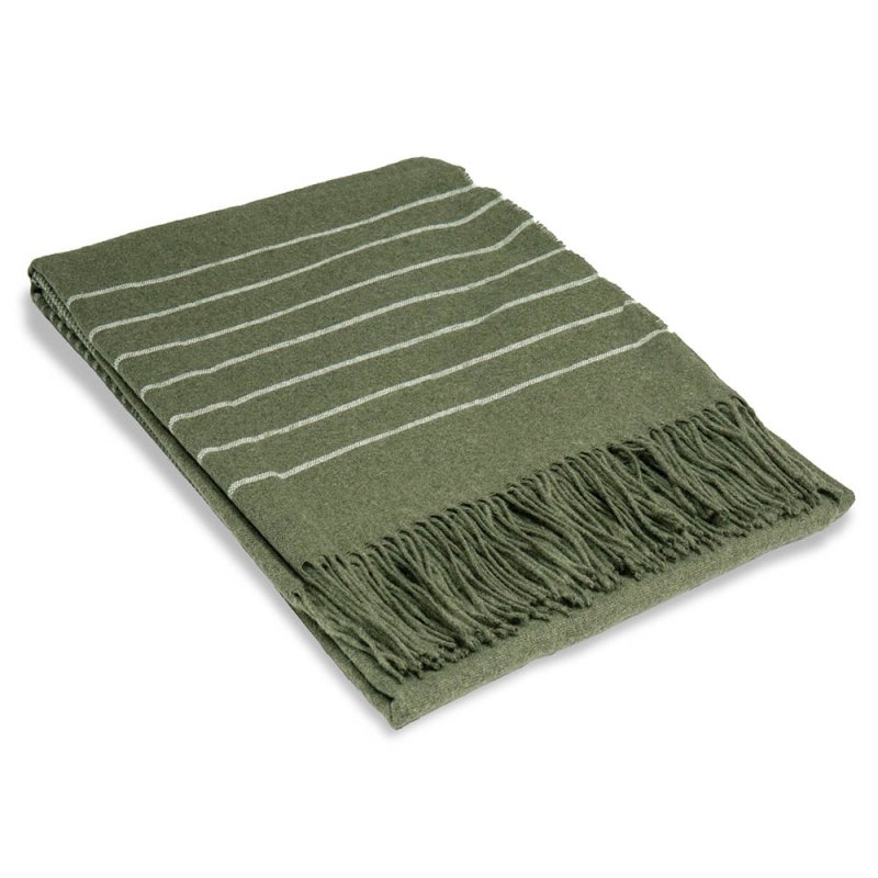 Morocco Throw 140 x 200cm Green & Cream