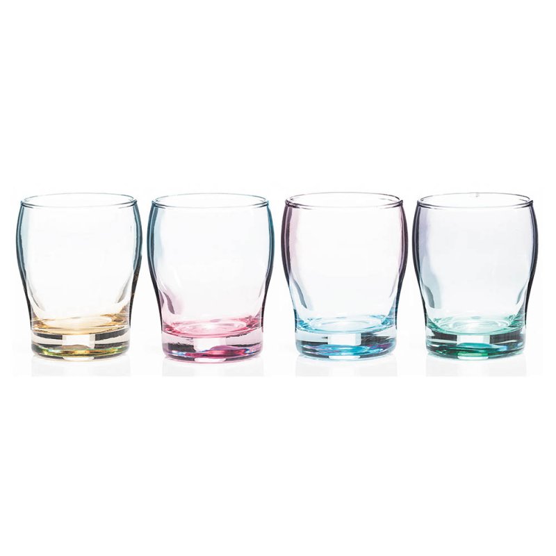 Newgrange Two Tone Lustre Juce Glasses (Set Of 4)