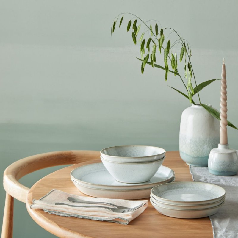 Modern Colourful Dinner Sets Dinner Set Of Multani Blue Pottery