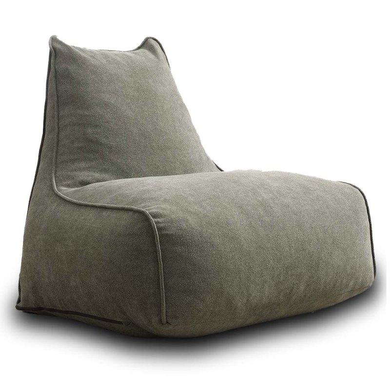Clif Lounger Bean Bag Fabric Moss