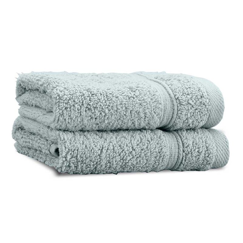 CATHERINE LANDSFIELD Zero Twist Facecloth Sage (Pack of 2)
