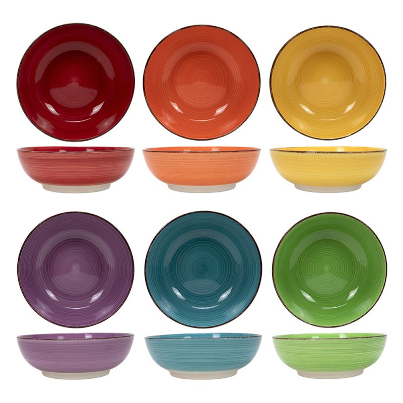 Dynamics Rainbow Pasta Bowl 22cm (Choice Of 6)