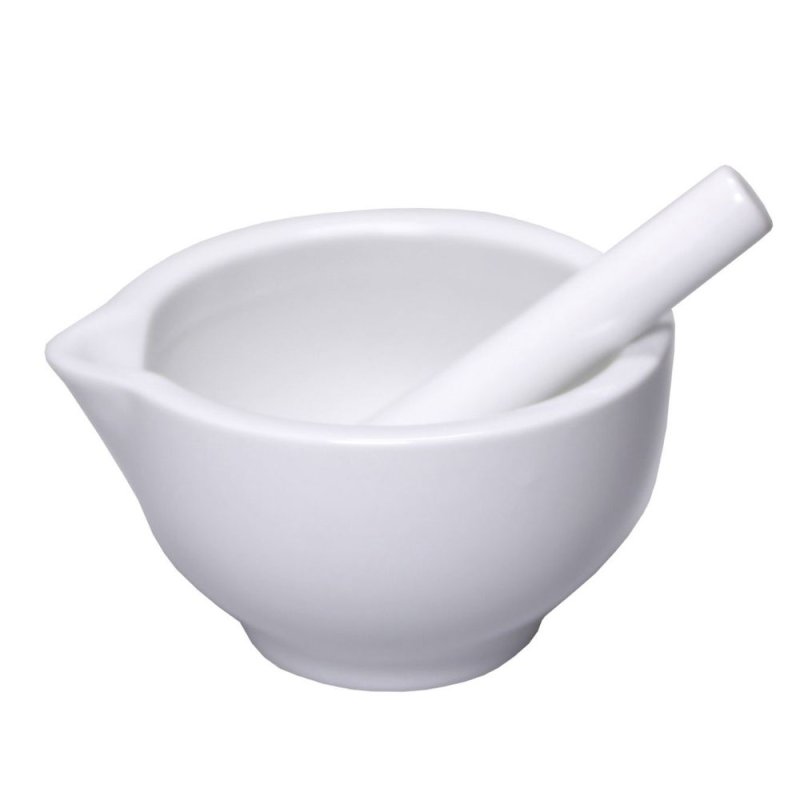 Pestle & Mortar White 15cm