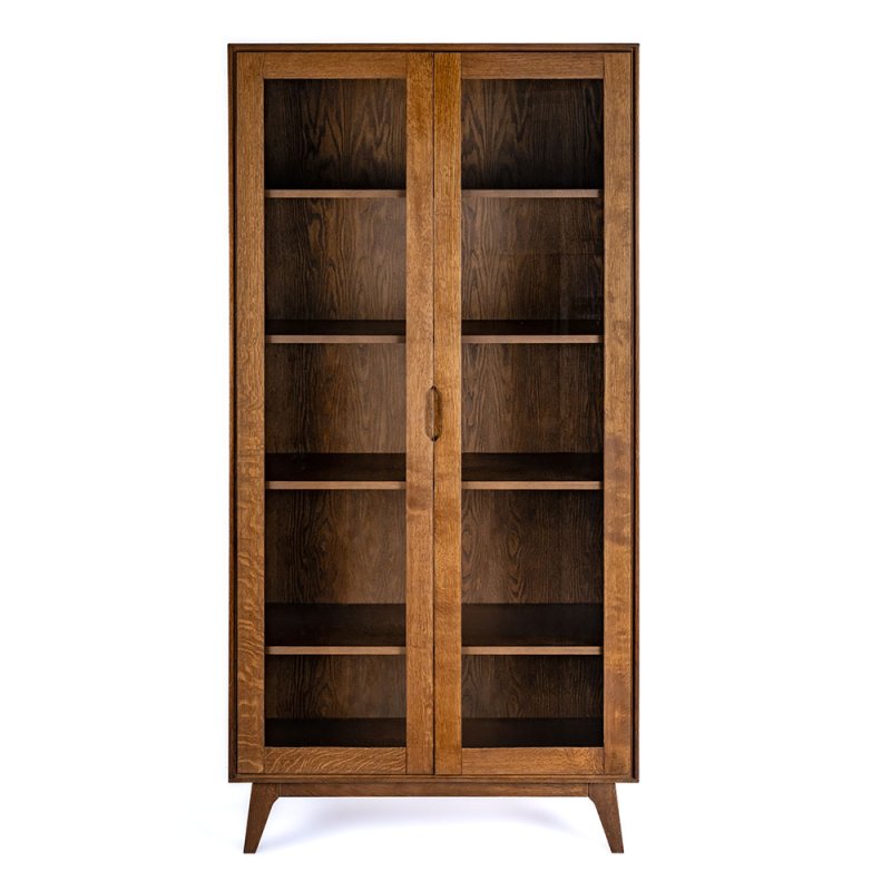 Bua 2 Door Display Cabinet Bordo 1